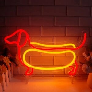 Chauffez Votre Intérieur Avec Le Néon Hot-doggo Irrésistible!