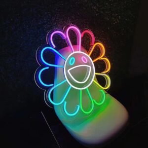 eblouissez votre espace avec le neon fleur murakami 166 1