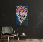 éclairez Votre Déco Avec Le Néon Skull Audacieux En Uv!