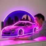 eclairez votre passion avec le neon drive ladrenaline en lumiere 1 45cm 396 1