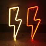 éclairez Votre Style Avec Notre Mini Néon éclair Lumineux !