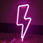 éclairez Votre Style Avec Notre Mini Néon éclair Lumineux !