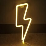 éclairez Votre Style Avec Notre Mini Néon éclair Lumineux !