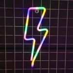 éclairez Votre Style Avec Notre Mini Néon éclair Lumineux !