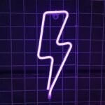 éclairez Votre Style Avec Notre Mini Néon éclair Lumineux !