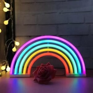 éclairez Votre Vie Avec Le Mini Néon Rainbow éclatant !
