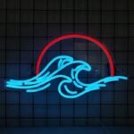 éveillez Votre Espace Avec Le Néon Japan Wave, Une élégante Sérénité !
