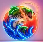 Exploitez Votre Décor Avec Notre Captivant Néon Uv Fish !