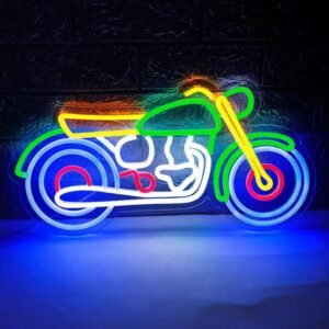 Illumine Ta Passion : Néon Moto Fait Vibrer Ton Espace !