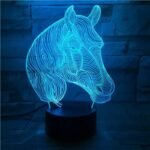 Illuminez Vos Nuits Avec La Lampe De Chevet Cheval élégante !