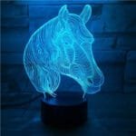 Illuminez Vos Nuits Avec La Lampe De Chevet Cheval élégante!