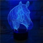 Illuminez Vos Nuits Avec La Lampe De Chevet Cheval élégante!