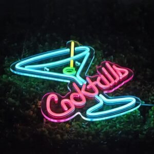 Illuminez Vos Soirées Avec Le Néon Cocktails Vibrant Et Festif !