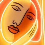 illuminez votre espace avec la captivante neon penseuse uv 256 1