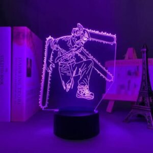 illuminez votre espace avec la lampe 3d chainsaw man 286 1