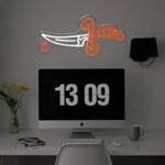 illuminez votre espace avec la neon dague affutee elegante 382 1