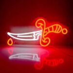 illuminez votre espace avec la neon dague affutee elegante 531 1
