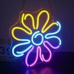 illuminez votre espace avec la neon flower art et nature en harmonie 152 1