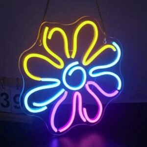 illuminez votre espace avec la neon flower art et nature en harmonie 152 1
