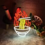 illuminez votre espace avec le fascinant neon ramen 127 1