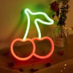 illuminez votre espace avec le mini neon cerise eclatant 212 1