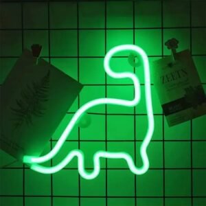 illuminez votre espace avec le mini neon dinosaure un charme prehistorique 420 1