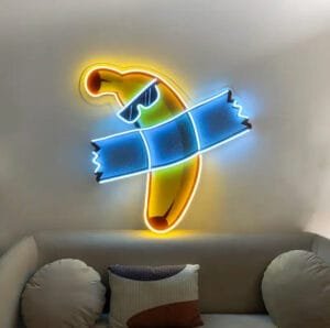 Illuminez Votre Espace Avec Le Néon Banana Uv! 50cm