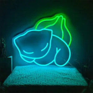 Illuminez Votre Espace Avec Le Néon Bulbizarre Apaisant!