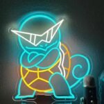 Illuminez Votre Espace Avec Le Néon Carapuce, L’aventure Aquatique!
