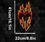 illuminez votre espace avec le neon coeur enflamme 892 1