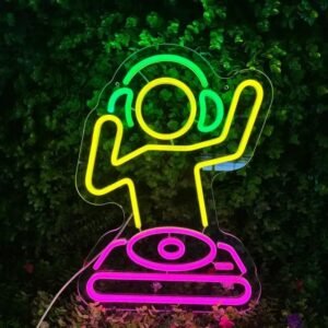 illuminez votre espace avec le neon dj electrisant 991 1