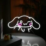 Illuminez Votre Espace Avec Le Néon Lapin Kawaii Adorablement Mignon!