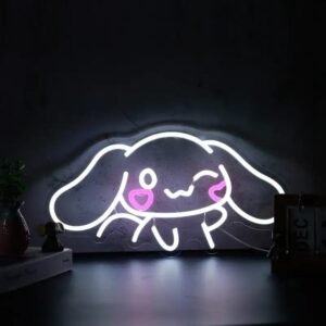 illuminez votre espace avec le neon lapin kawaii adorablement mignon 701 1