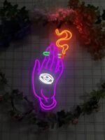 illuminez votre espace avec le neon main fumee envoutant 766 1