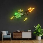 illuminez votre espace avec le neon monopoly de luxe 665 1