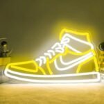 illuminez votre espace avec le neon nike air jordan elegant jaune 142 1