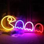 illuminez votre espace avec le neon pacman retro et ludique 494 1