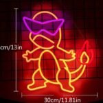 Illuminez Votre Espace Avec Le Néon Salamèche Enflammé !