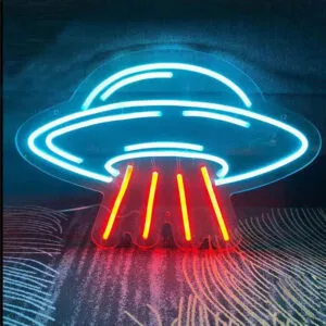 Illuminez Votre Espace Avec Le Néon Spaceship éblouissant! 1 Illuminez Votre Espace Avec Le Néon Spaceship éblouissant!