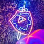 illuminez votre espace avec le neon triforce zelda 995 1