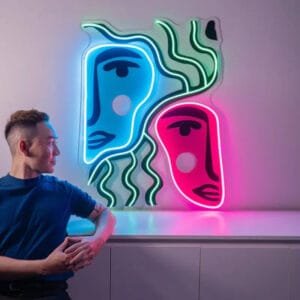 Illuminez Votre Espace Avec Le Néon Uv Connected! 🌟