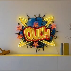 Illuminez Votre Espace Avec Le Néon Uv Ouch Audacieux!