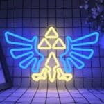 Illuminez Votre Espace Avec Le Néon Zelda’s Triforce Légendaire ✨