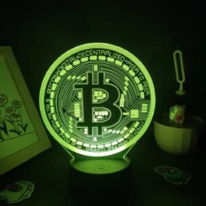 illuminez votre espace avec notre led de chevet bitcoin innovante 585 1