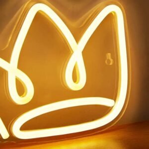 illuminez votre espace avec notre mini neon couronne eblouissante 200 1