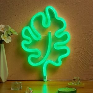 illuminez votre espace avec notre mini neon feuille apaisant 759 1