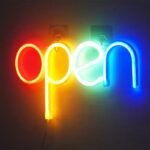illuminez votre espace avec notre mini neon open accueillant 688 1