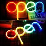 illuminez votre espace avec notre mini neon open accueillant 989 1