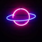 illuminez votre espace avec notre mini neon planet cosmique 5 264 1