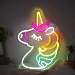 Illuminez Votre Espace Avec Notre Néon Licorne Féerique! ✨